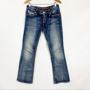 Rock Revival Sora Bootcut Fleur Di Lis